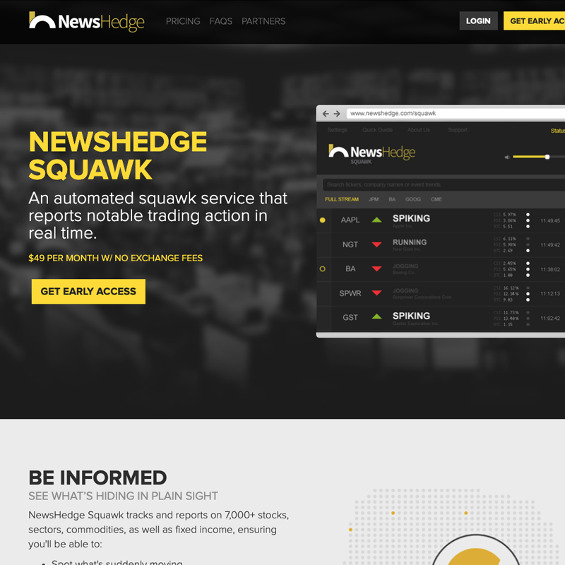 NewsHedge Website, App & Brand