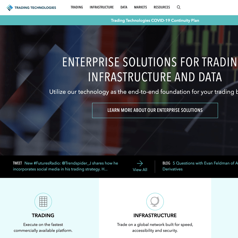 Trading Technologies Website